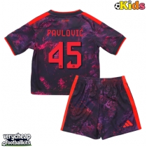Bayern Munich Aleksandar Pavlovic #45 Replica Third Minikit 2026-27 Short Sleeve (+ pants)